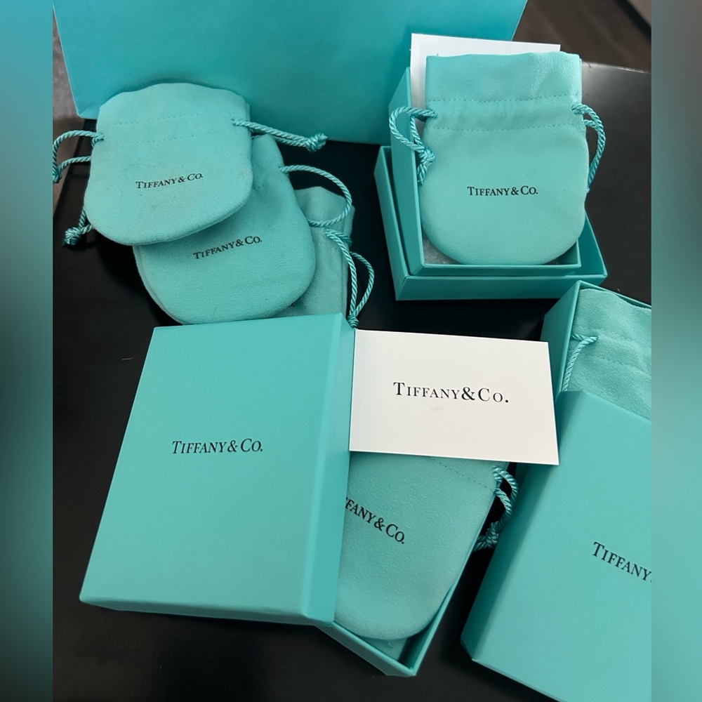 Tiffany and Co Empty Box’s and Bags
